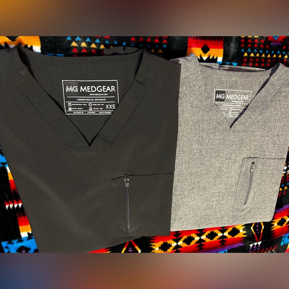 Medgear Scrub Tops.
